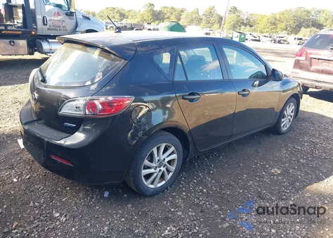 2013 Mazda Mazda3 I Touring z USA, uszkodzony, nr VIN JM1BL1LP0D1780662